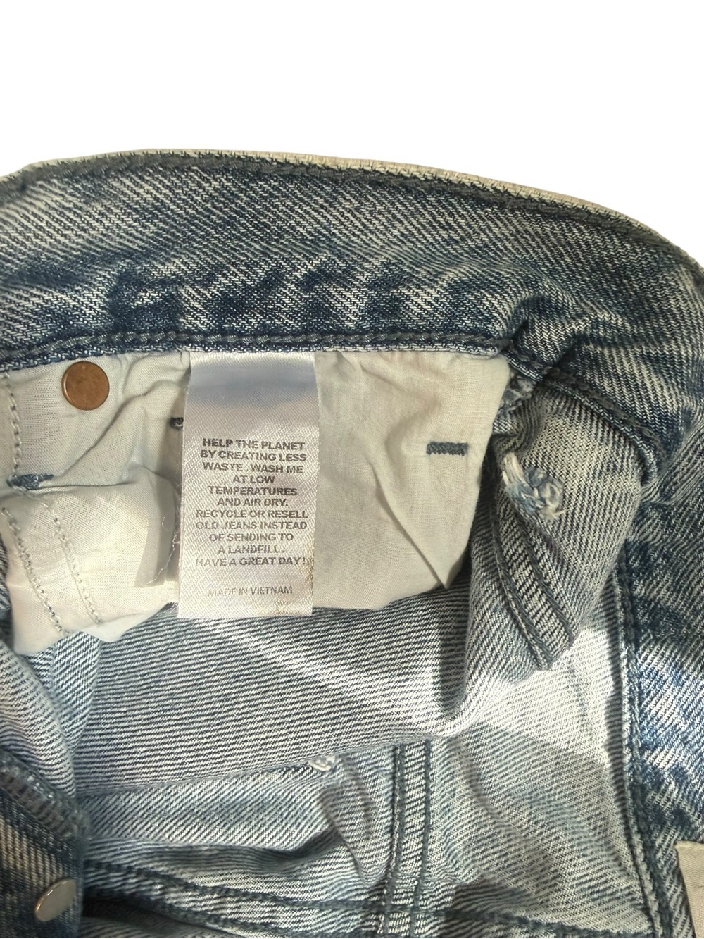 PacSun Eco Light Wash "Dad Jean" Straight Leg Denim - Size 28 | like new! - Picture 10 of 12
